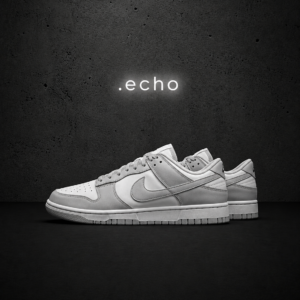 Nike Dunk Retro "Grey Fog", белый