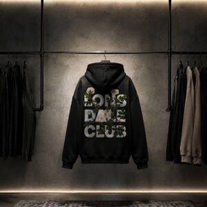 Lonsdale hoodie чёрный