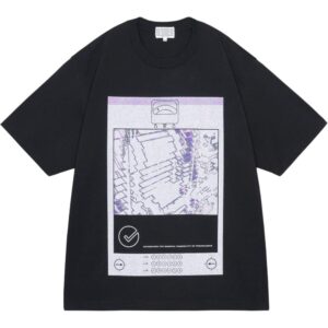Cav Empt SS26 АС (AS) StackNAV T Рубашка, чёрный