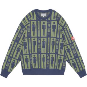 Cav Empt FW24 Трикотаж Зеленый, зелёный