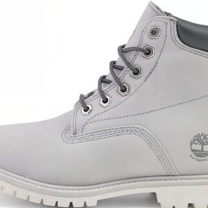 Timberland Waterville 6 Inch Wide Fit Waterproof Boots Light Grey Women S, серый