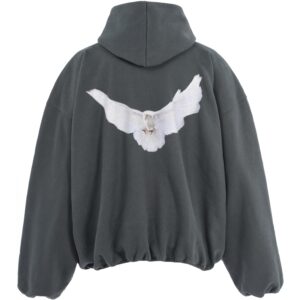 YEEZY X Gap X Balenciaga Толстовка с принтом Dove, зелёный