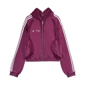 Adidas Originals x THUG CLUB Teamgeist С капюшоном ZIP UP Худи-ханьфу Мужское, красный