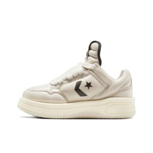 Converse × Rick Owens DRKSHDW TURBOWPN Low Удобный Лоу-топы Кеды Экрю