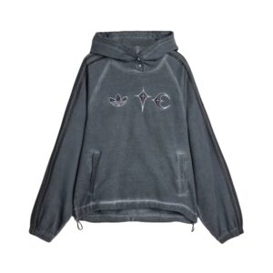 Adidas Originals x THUG CLUB SWEAT Платье-ханьфу в стиле худи Мужской, чёрный