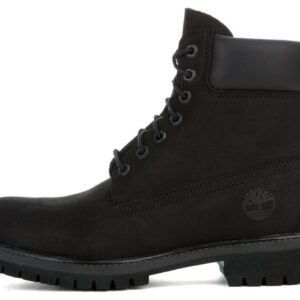 Timberland 6 Inch Premium Waterproof Boot Black Nubuck, чёрный