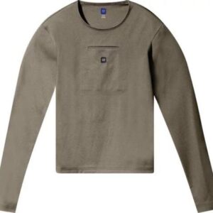 YEEZY X Gap X Balenciaga T-Shirt Оливково-зеленая, зелёный