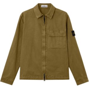 STONE ISLAND Army Green Рубашки