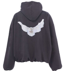 YEEZY X Gap X Balenciaga Dove Толстовка с принтом логотипа Темно-серый, серый