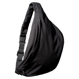 Balenciaga Gap X Yeezy Tripartite Collaboration Polyester Sling Bag Shoulder Bag Crossbody Bag Medium Size, чёрный