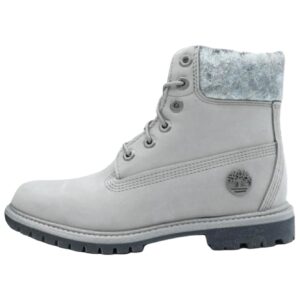 Timberland 6 Inch Водонепроницаемый Удобный Короткий Аутдор Женский Серый, серый